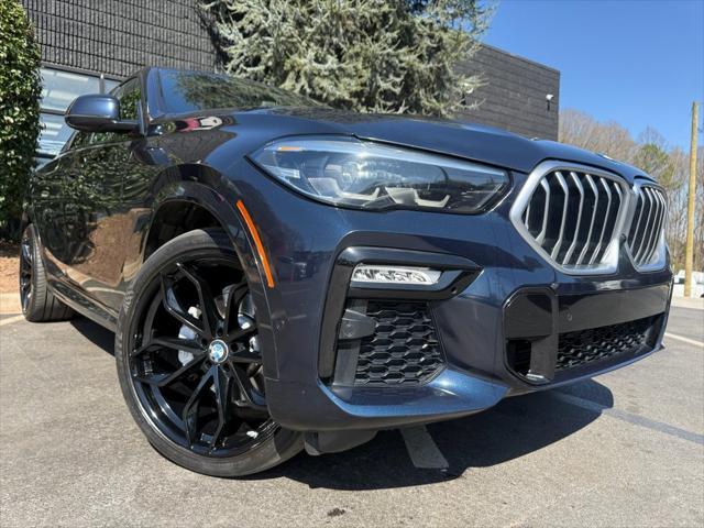 used 2021 BMW X6 car, priced at $53,985