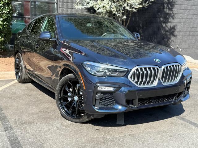 used 2021 BMW X6 car, priced at $53,985