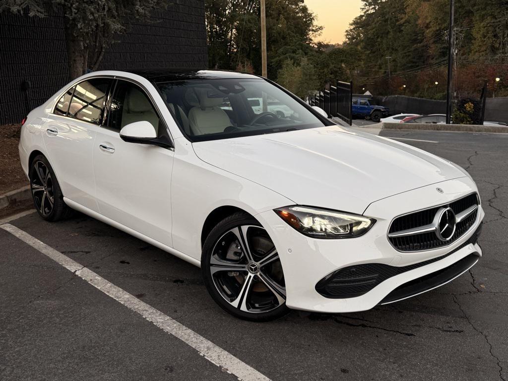 used 2023 Mercedes-Benz C-Class car, priced at $31,985