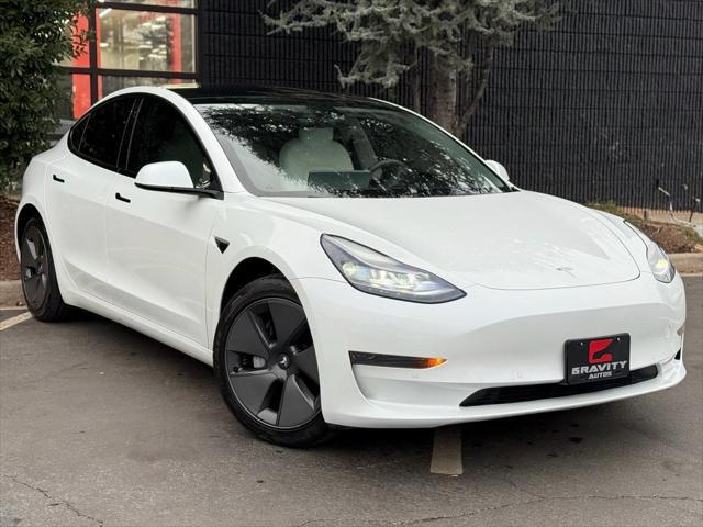 used 2021 Tesla Model 3 car, priced at $24,895