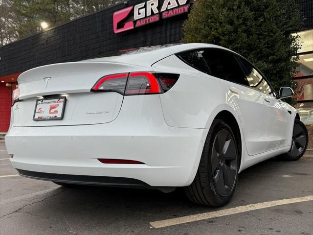 used 2021 Tesla Model 3 car, priced at $24,895