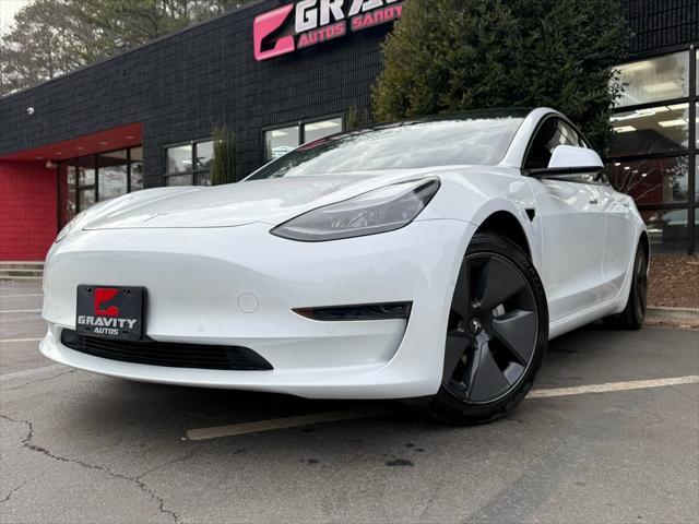 used 2021 Tesla Model 3 car, priced at $24,895