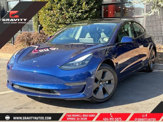 used 2023 Tesla Model 3 car, priced at $24,985