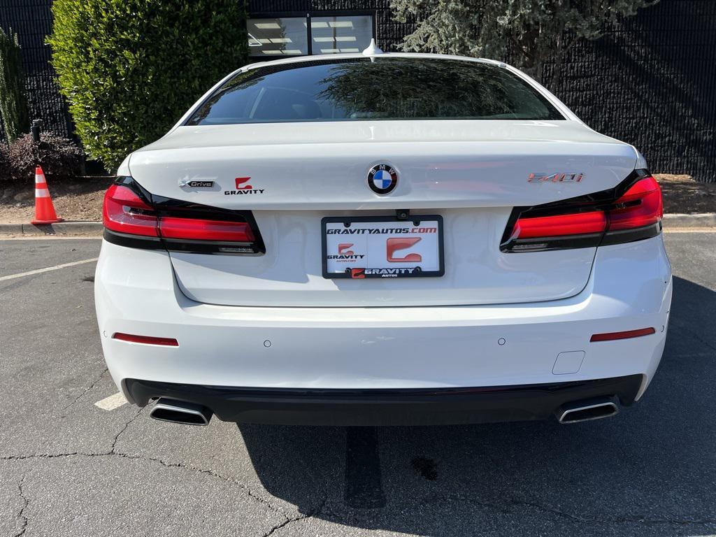 used 2022 BMW 540 car, priced at $34,985