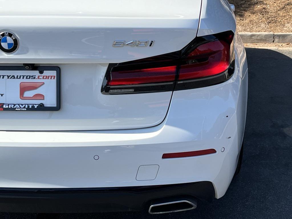 used 2022 BMW 540 car, priced at $34,985