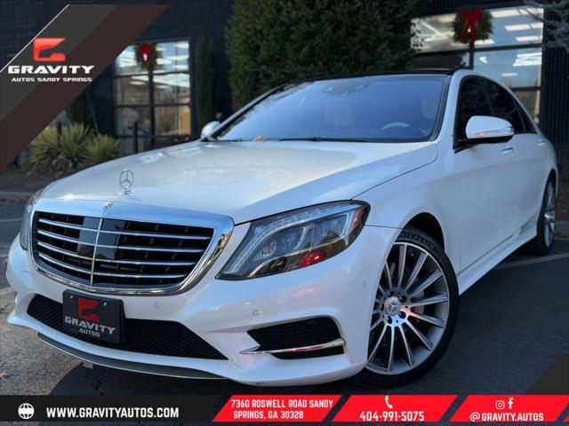 used 2015 Mercedes-Benz S-Class car, priced at $21,895