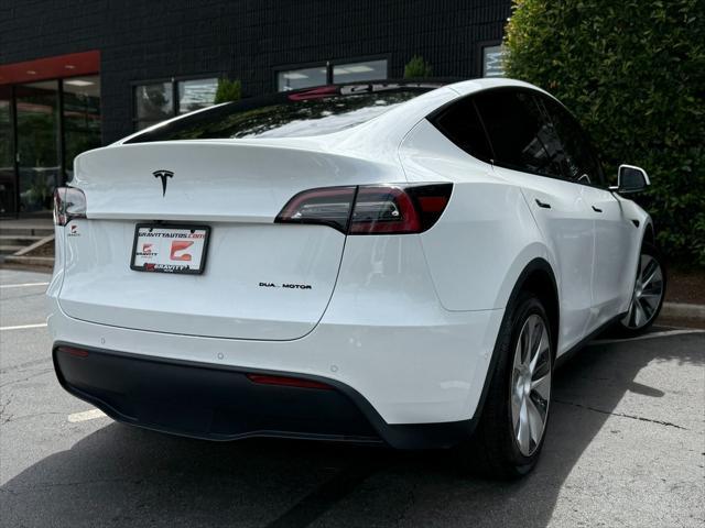 used 2021 Tesla Model Y car, priced at $27,895