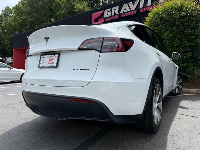 used 2021 Tesla Model Y car, priced at $27,895