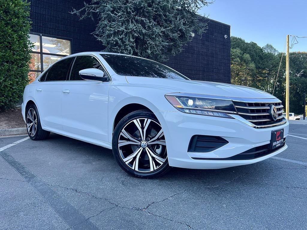 used 2021 Volkswagen Passat car, priced at $14,895