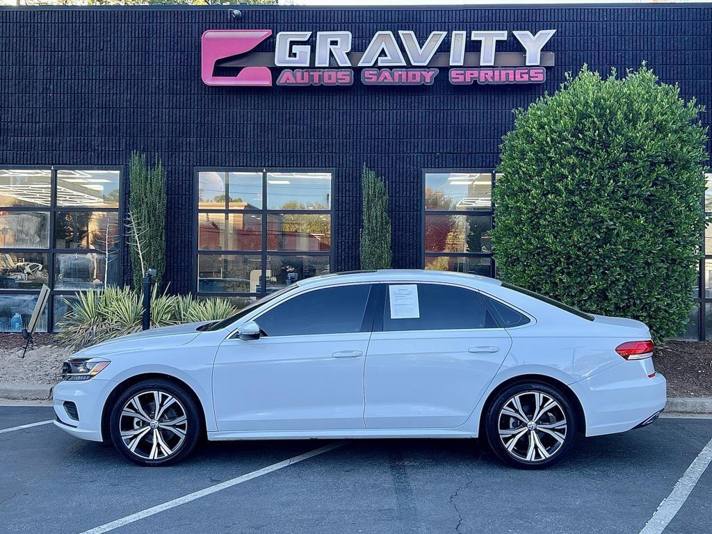 used 2021 Volkswagen Passat car, priced at $14,895