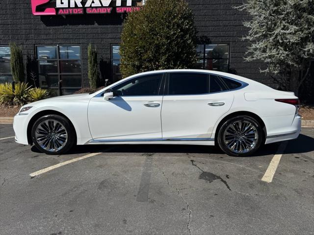 used 2019 Lexus LS 500 car, priced at $42,895