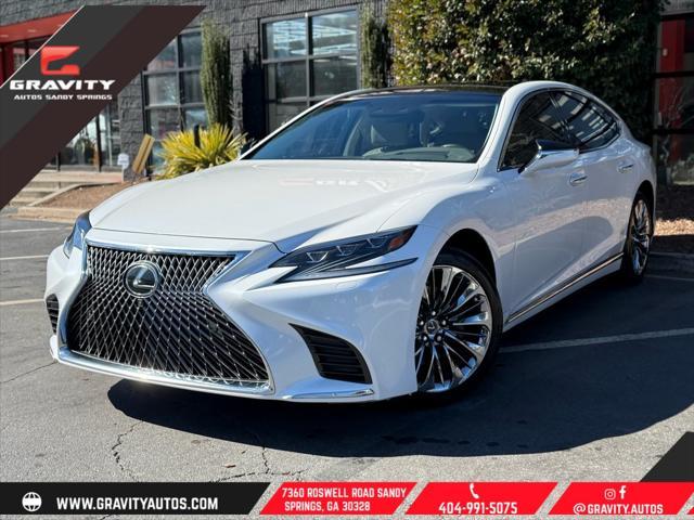 used 2019 Lexus LS 500 car, priced at $42,895