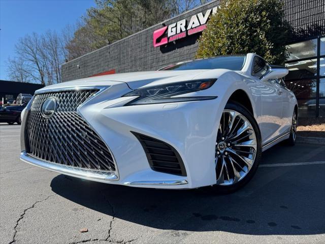 used 2019 Lexus LS 500 car, priced at $42,895