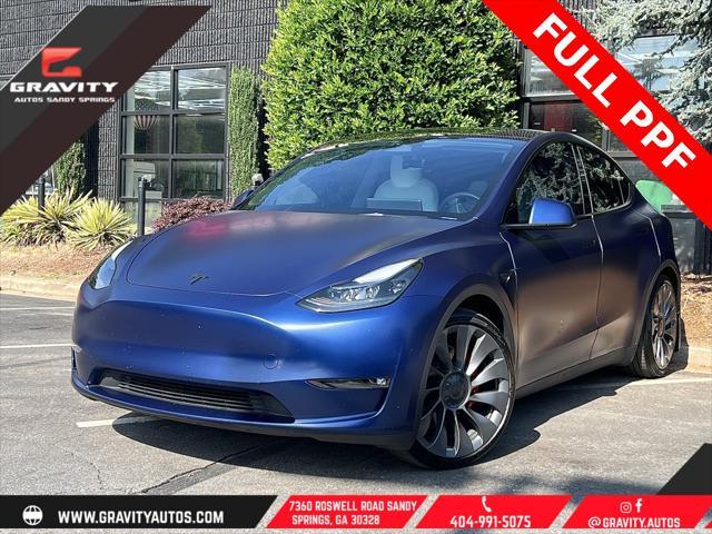 used 2023 Tesla Model Y car, priced at $32,859