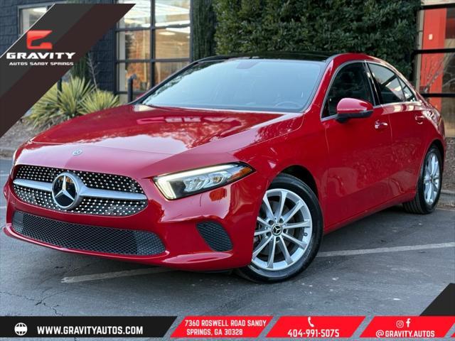 used 2020 Mercedes-Benz A-Class car, priced at $23,759