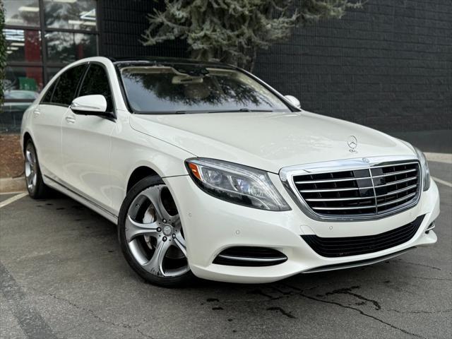 used 2015 Mercedes-Benz S-Class car, priced at $23,895
