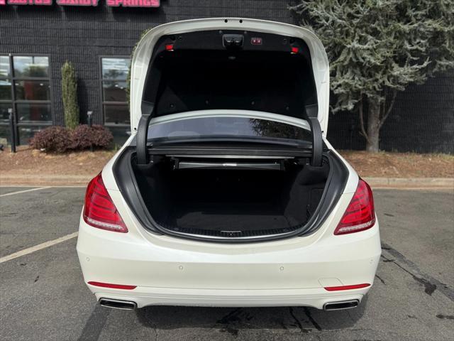 used 2015 Mercedes-Benz S-Class car, priced at $23,895