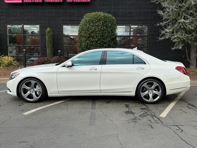 used 2015 Mercedes-Benz S-Class car, priced at $23,895