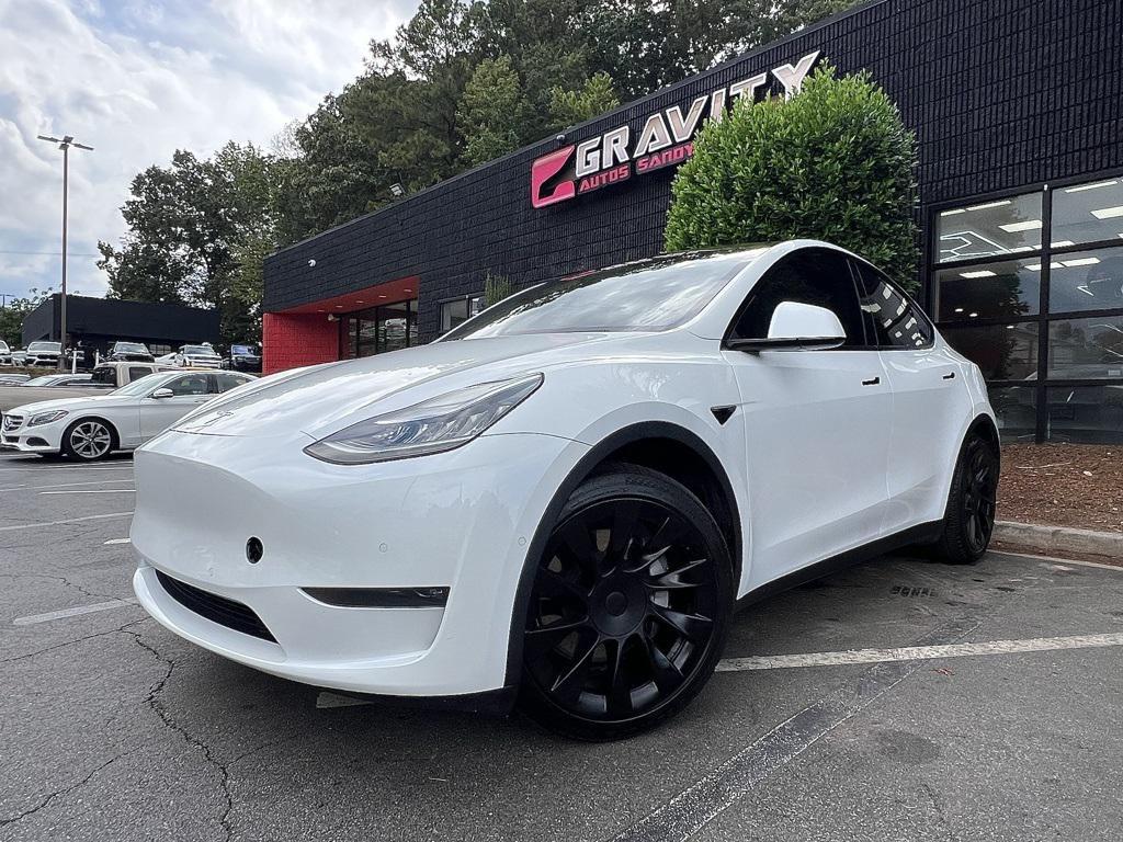 used 2020 Tesla Model Y car, priced at $27,895