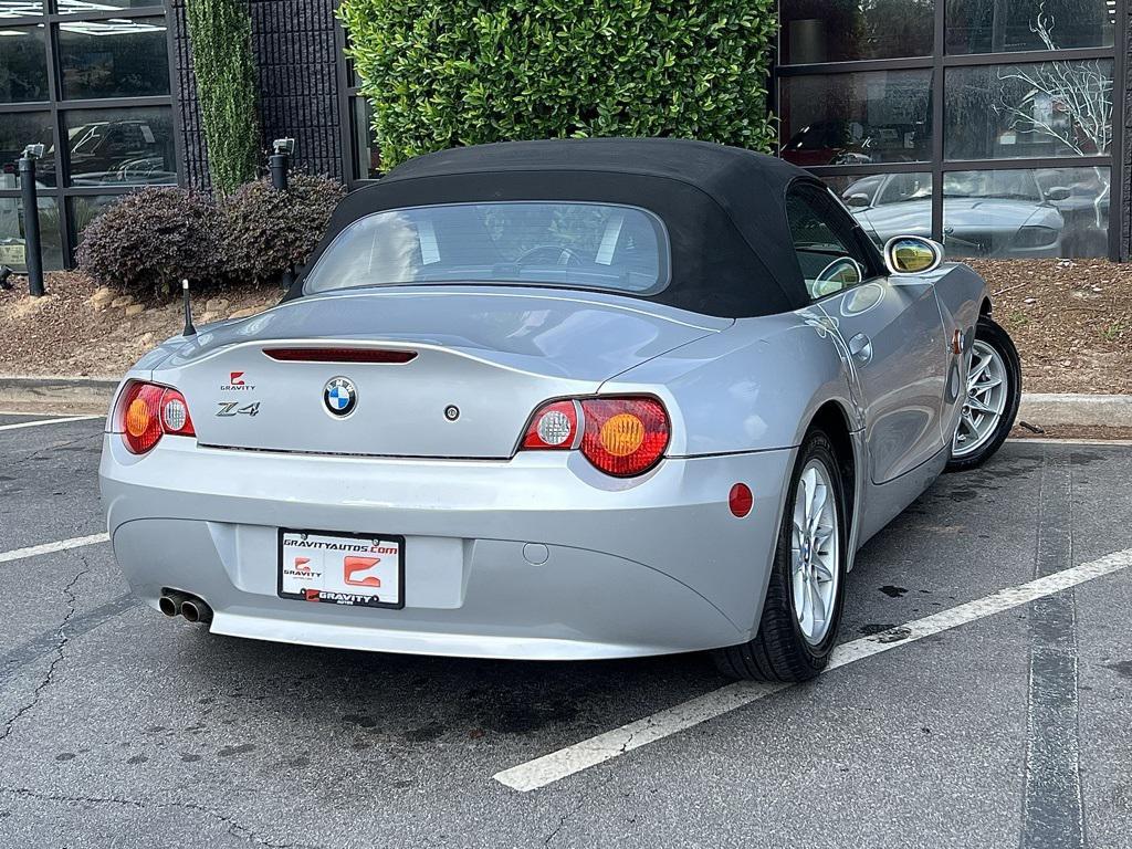 used 2003 BMW Z4 car, priced at $9,695