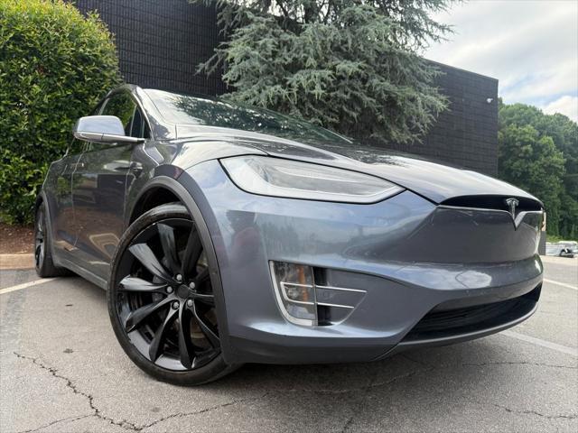 used 2017 Tesla Model X car, priced at $26,895