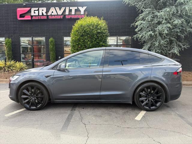 used 2017 Tesla Model X car, priced at $26,895