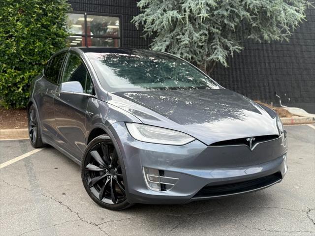 used 2017 Tesla Model X car, priced at $26,895