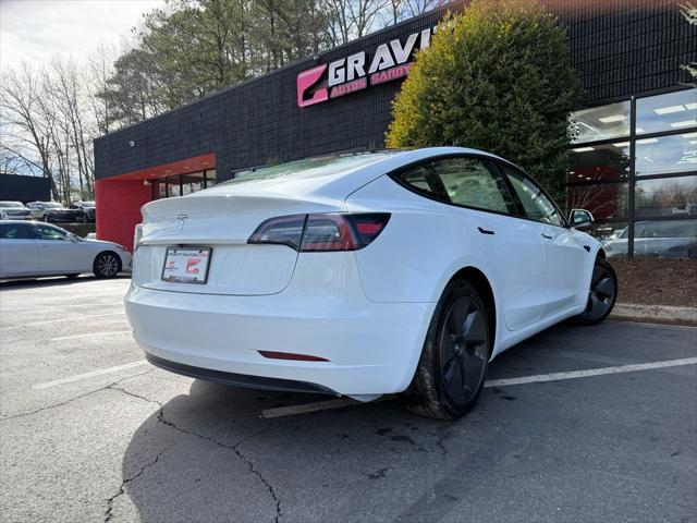 used 2021 Tesla Model 3 car, priced at $23,695