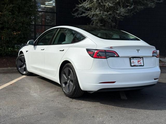 used 2021 Tesla Model 3 car, priced at $23,695