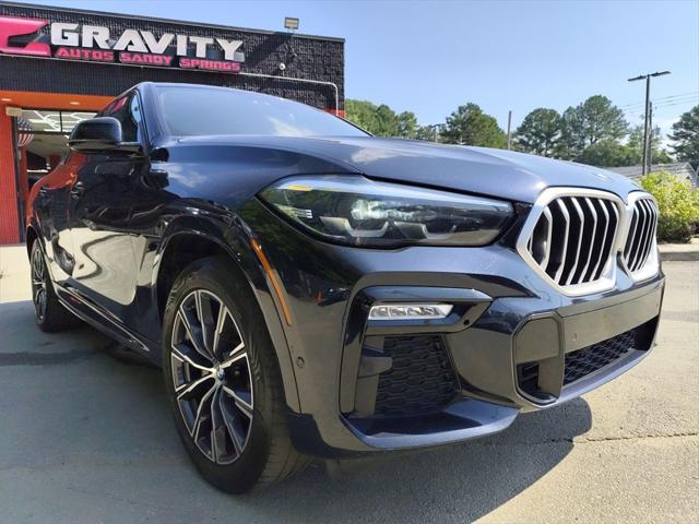 used 2021 BMW X6 car, priced at $50,985