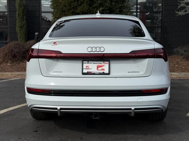 used 2021 Audi e-tron Sportback car, priced at $28,895