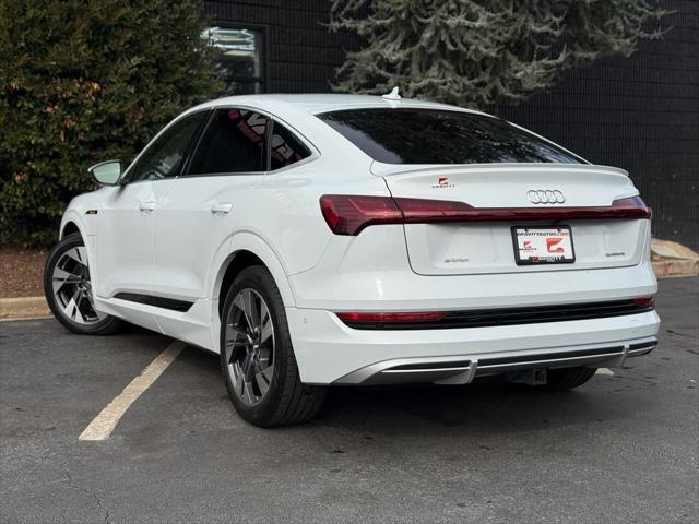 used 2021 Audi e-tron Sportback car, priced at $28,895