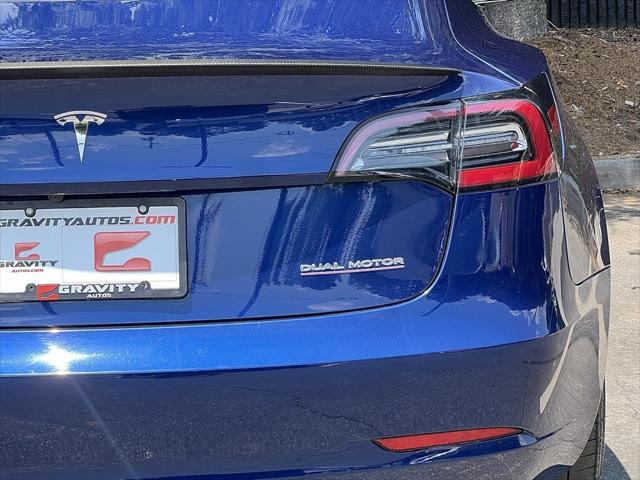 used 2023 Tesla Model 3 car, priced at $27,895