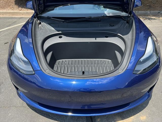 used 2023 Tesla Model 3 car, priced at $27,895