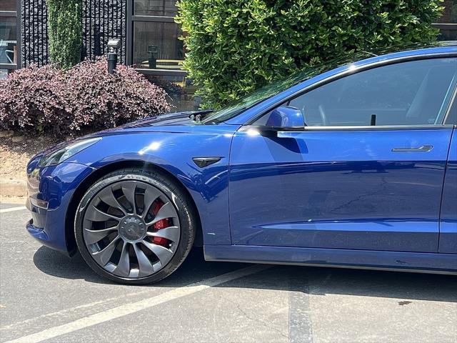 used 2023 Tesla Model 3 car, priced at $27,895