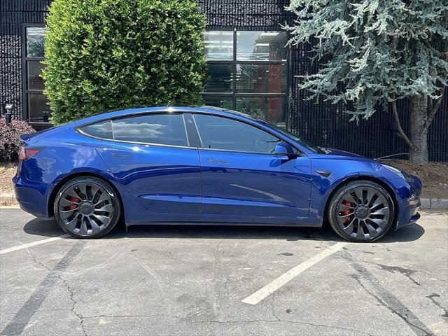 used 2023 Tesla Model 3 car, priced at $27,895
