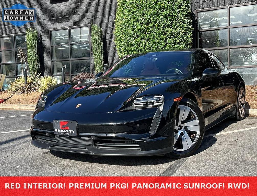 used 2023 Porsche Taycan car, priced at $61,429