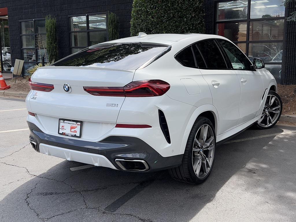 used 2021 BMW X6 car, priced at $47,595