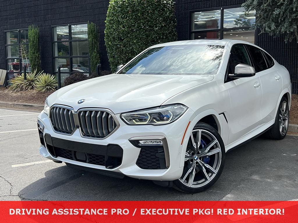 used 2021 BMW X6 car, priced at $49,895