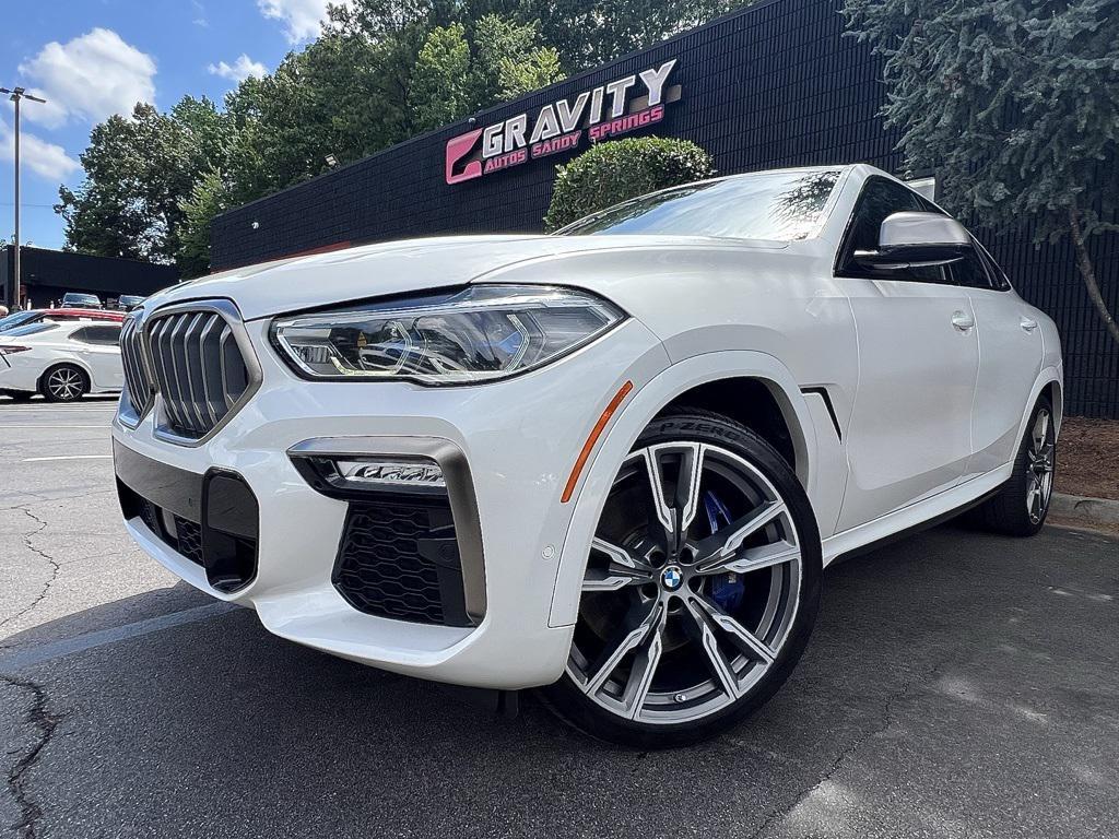 used 2021 BMW X6 car, priced at $47,595