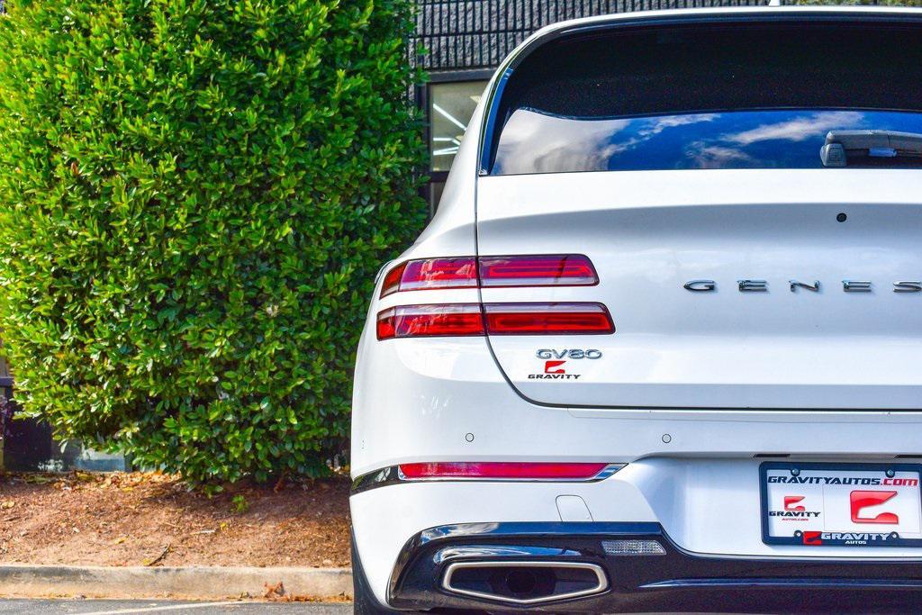 used 2022 Genesis GV80 car, priced at $40,895