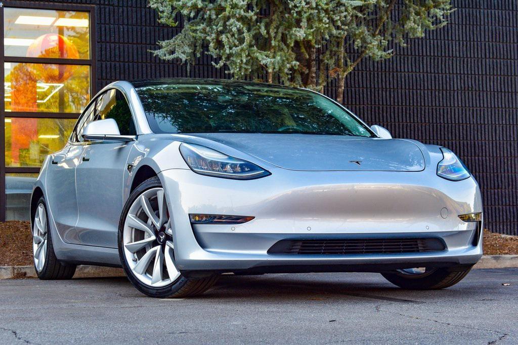 used 2018 Tesla Model 3 car, priced at $19,495
