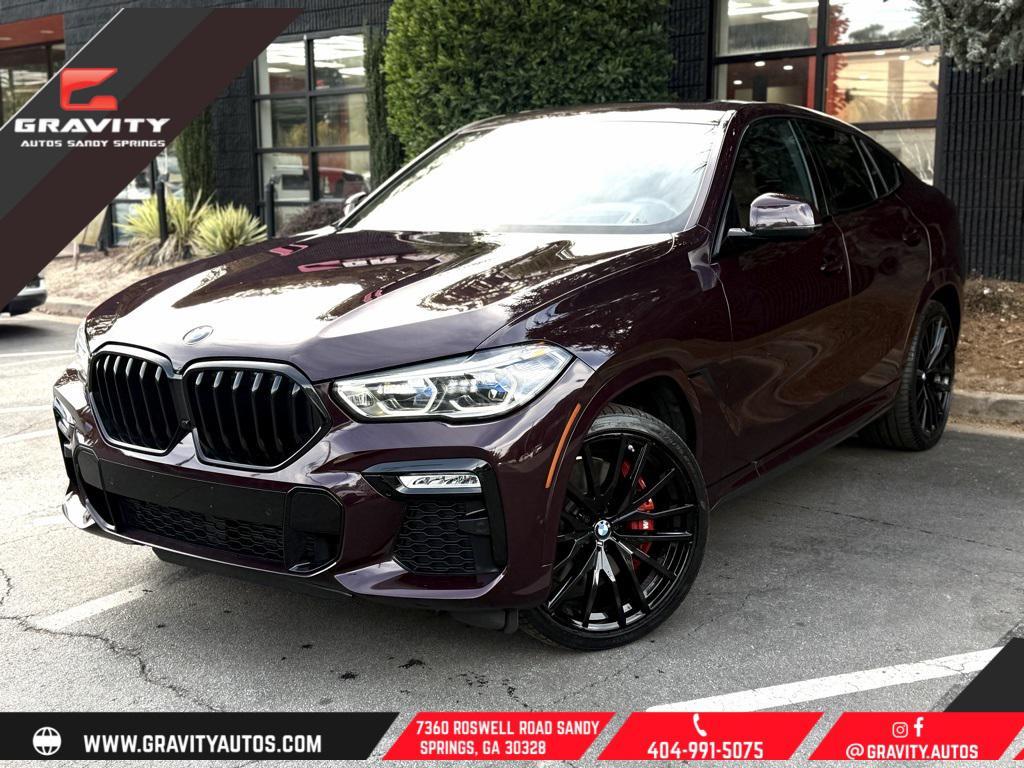 used 2021 BMW X6 car, priced at $48,895
