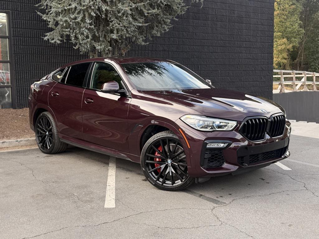 used 2021 BMW X6 car, priced at $48,895