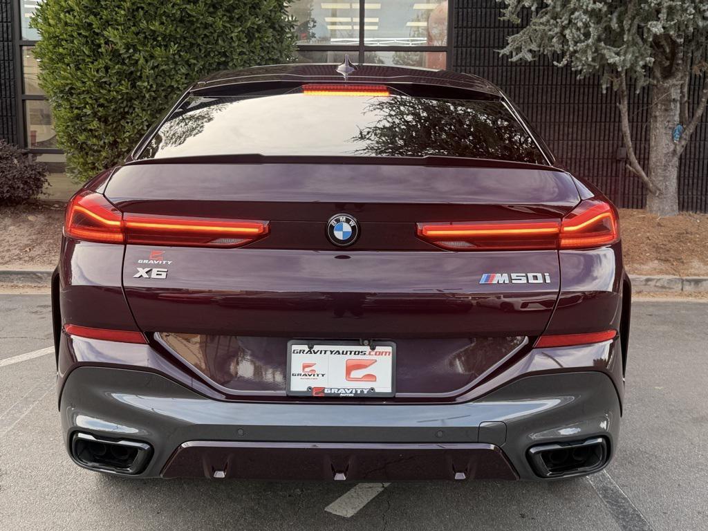 used 2021 BMW X6 car, priced at $48,895