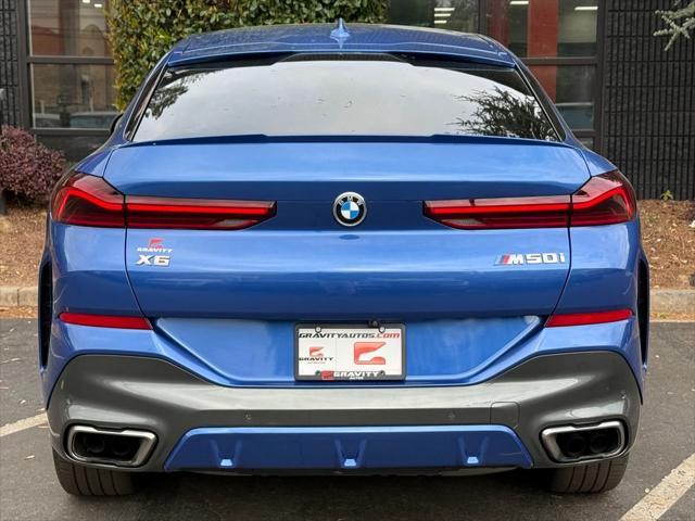 used 2020 BMW X6 car, priced at $46,895