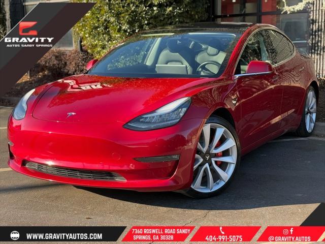 used 2019 Tesla Model 3 car, priced at $25,895