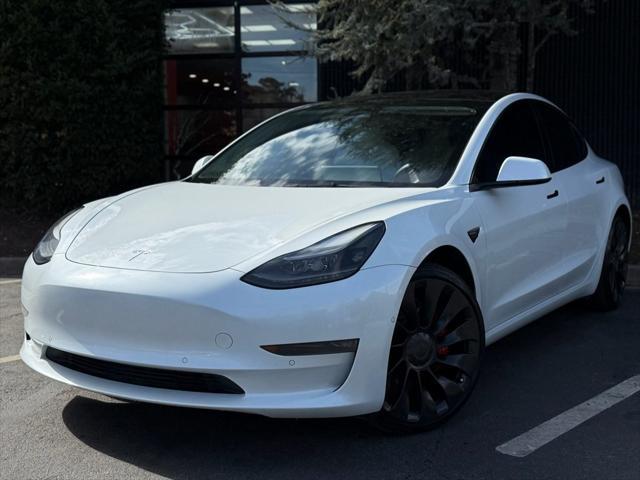 used 2022 Tesla Model 3 car, priced at $30,795