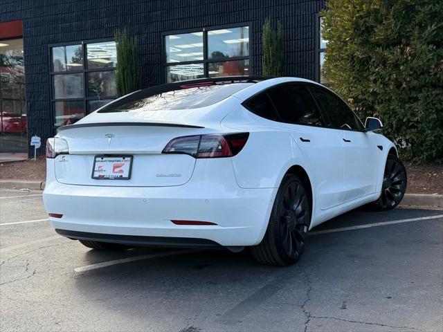 used 2022 Tesla Model 3 car, priced at $30,795