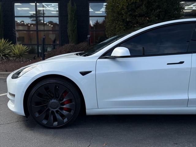 used 2022 Tesla Model 3 car, priced at $30,795